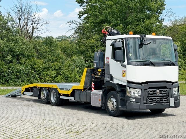 Żuraw samochodowy RENAULT T 380 * Abschleppwagen 7,40m* KRAN/FUNK * TOP