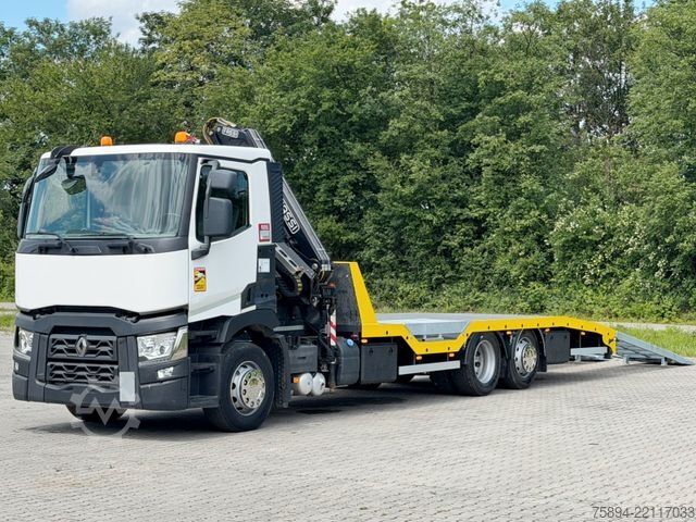 Żuraw samochodowy RENAULT T 380 * Abschleppwagen 7,40m* KRAN/FUNK * TOP