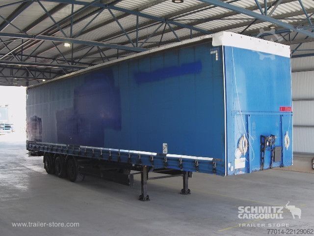 Open oplegger met zeil Berger Curtainsider Standard