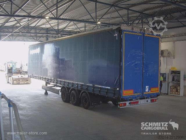 Open oplegger met zeil Berger Curtainsider Standard