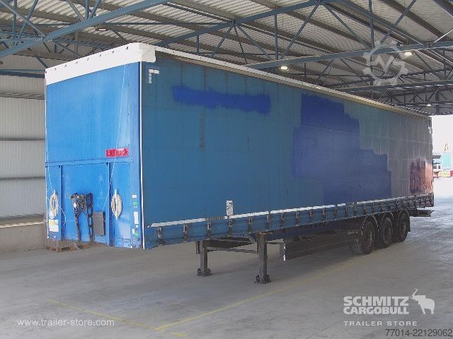 Open oplegger met zeil Berger Curtainsider Standard