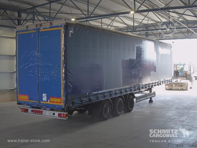 Open oplegger met zeil Berger Curtainsider Standard