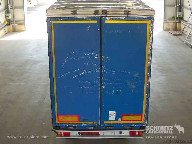 Open oplegger met zeil Berger Curtainsider Standard