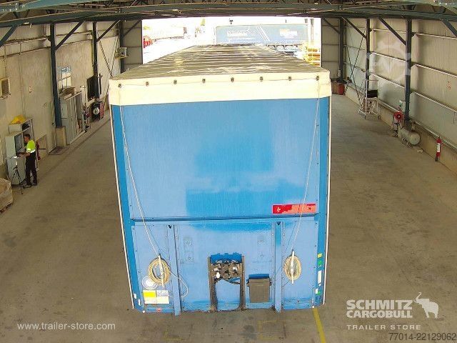 Open oplegger met zeil Berger Curtainsider Standard