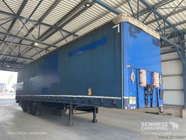 Open oplegger met zeil Berger Curtainsider Standard