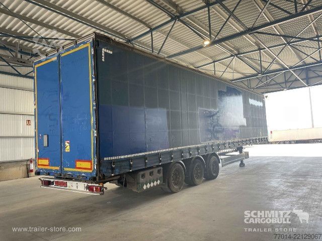 Open oplegger met zeil Berger Curtainsider Standard