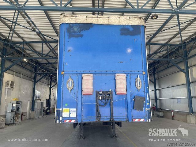 Open oplegger met zeil Berger Curtainsider Standard