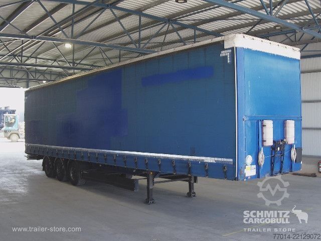Open oplegger met zeil Berger Curtainsider Standard