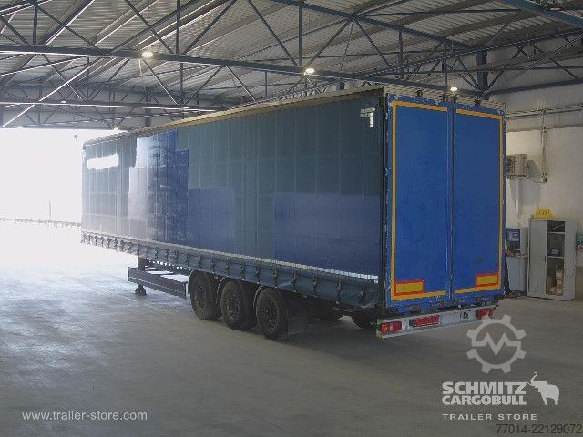 Open oplegger met zeil Berger Curtainsider Standard