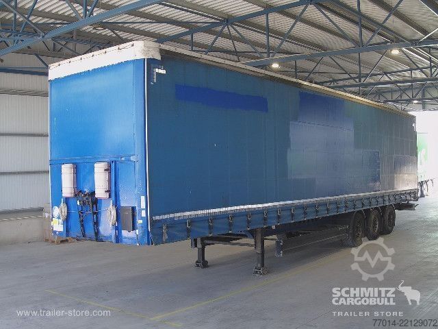 Open oplegger met zeil Berger Curtainsider Standard