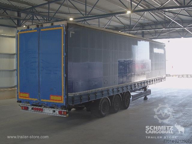 Open oplegger met zeil Berger Curtainsider Standard