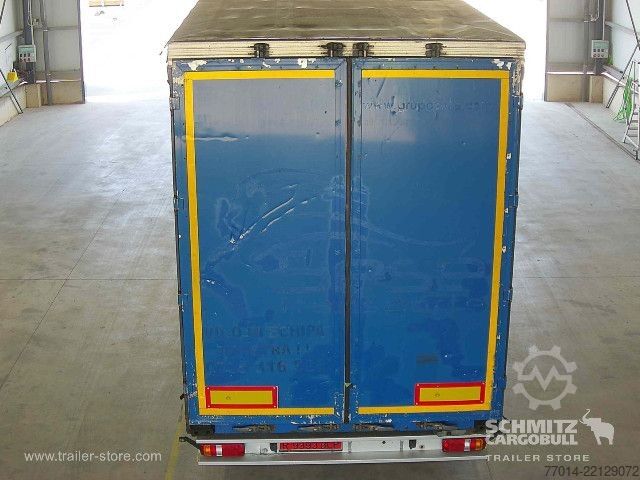 Open oplegger met zeil Berger Curtainsider Standard