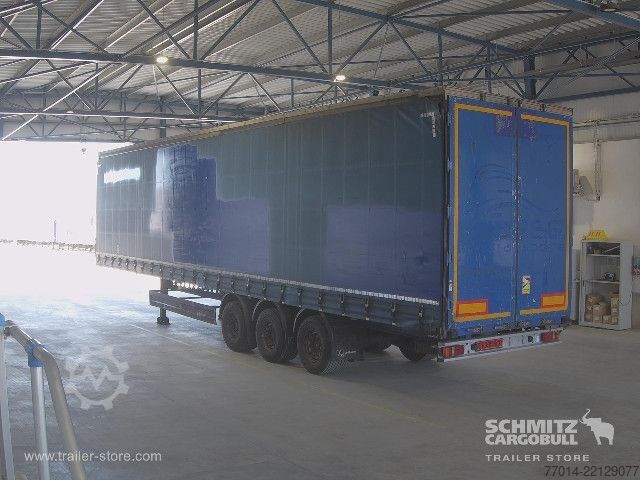 Open oplegger met zeil Berger Curtainsider Standard