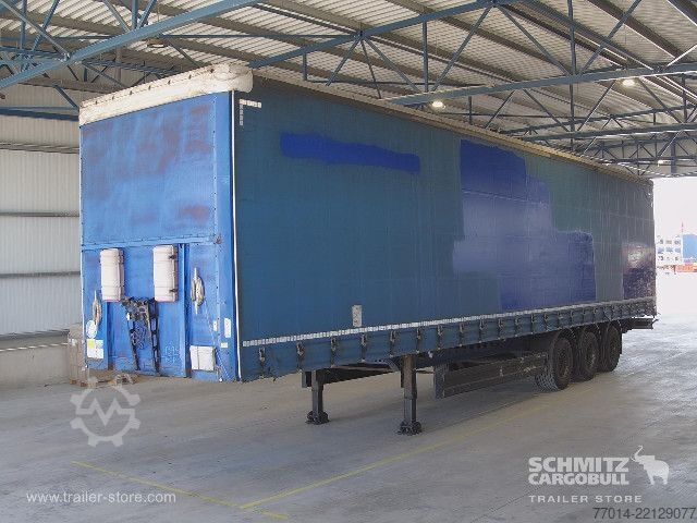 Open oplegger met zeil Berger Curtainsider Standard