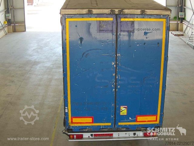 Open oplegger met zeil Berger Curtainsider Standard