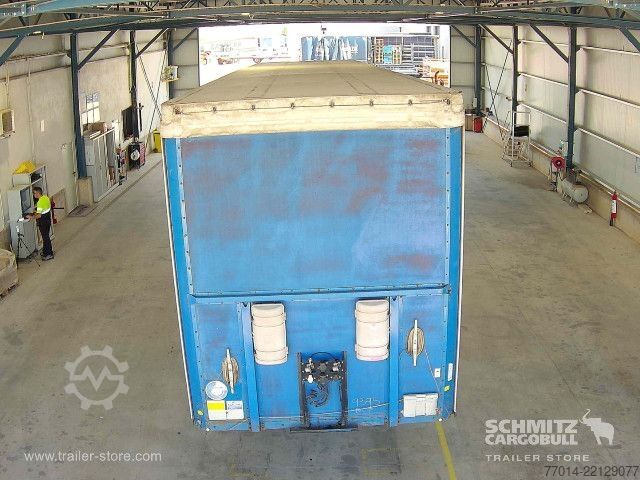Open oplegger met zeil Berger Curtainsider Standard