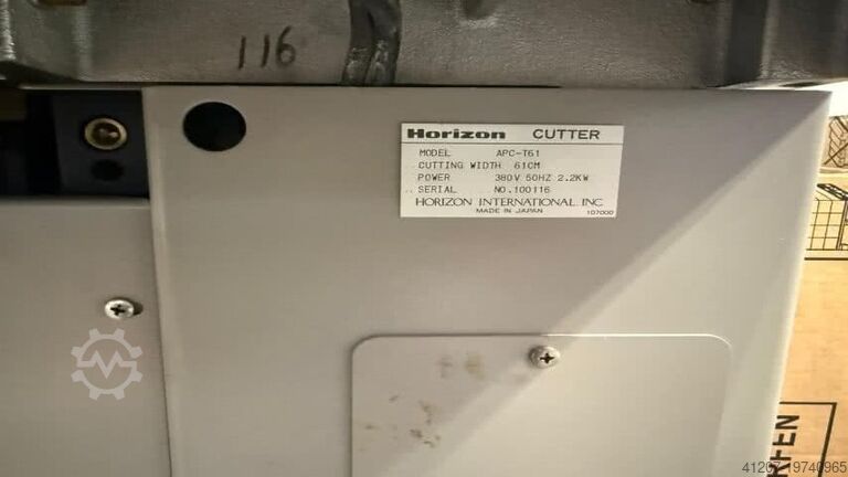 Skärande maskin Horizon APC-T61 Hydraulic guillotine