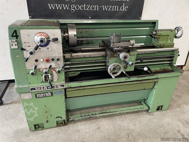 Drejebænk (centerdrejebænk) Matra MDR 180