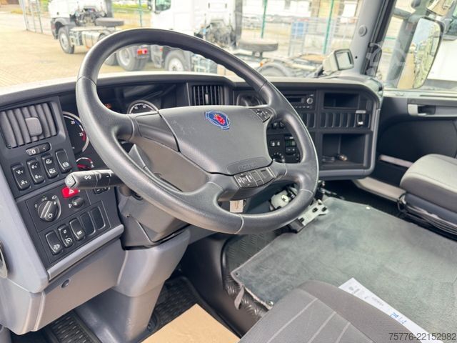 Wissellaadbak vrachtwagen SCANIA R410 6x2   Euro6  Original 43.000Km  Bundeswehr