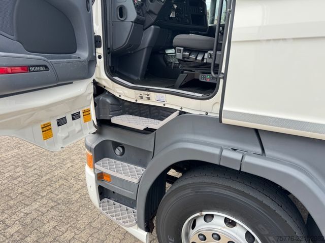 Wissellaadbak vrachtwagen SCANIA R410 6x2   Euro6  Original 43.000Km  Bundeswehr