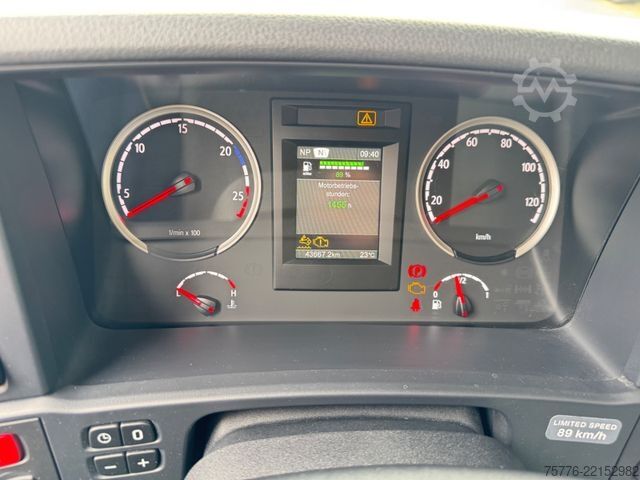 Wissellaadbak vrachtwagen SCANIA R410 6x2   Euro6  Original 43.000Km  Bundeswehr