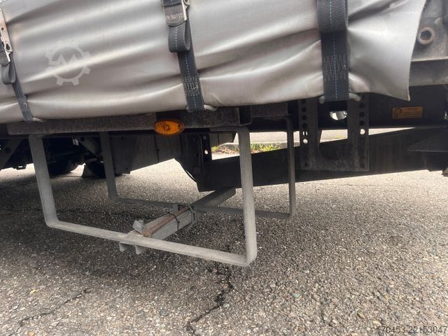 Open trailer with tarp MÖSLEIN TP 11-D Tandem Schiebeplane, Edscha