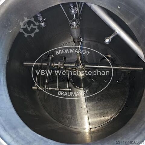 Brewhouse de 4 vasos em construção de bloco Apparatebau Nordhausen 
