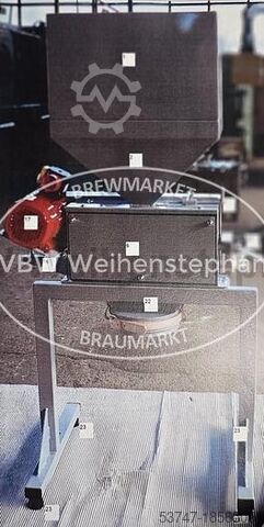 Brewhouse de 4 vasos em construção de bloco Apparatebau Nordhausen 