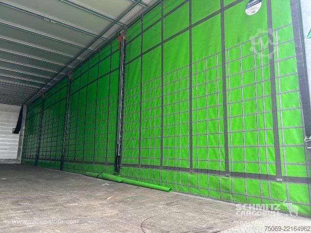 Åben sættevogn med presenning Schmitz Cargobull Curtainsider Standard UK