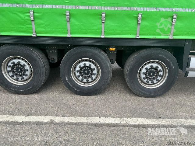 Åben sættevogn med presenning Schmitz Cargobull Curtainsider Standard UK