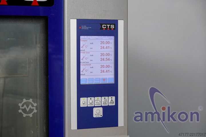 Hőmérséklet-vizsgálószekrény, 200 liter CTS TS-70/200-5/S -70°C bis +180°C