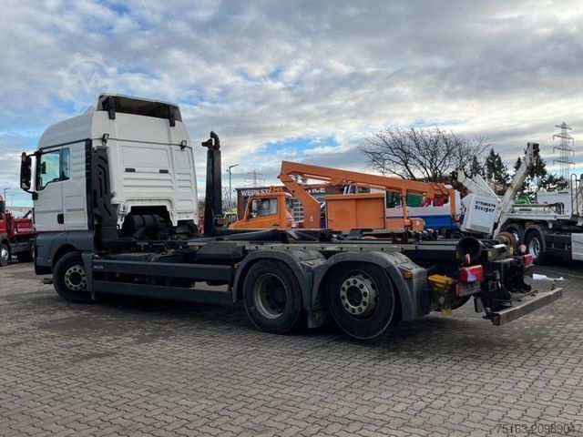 Hákový nosič kontejnerů MAN TG-X 26.440 6x2-2 LL Abrollkipper Meiller RK20.7