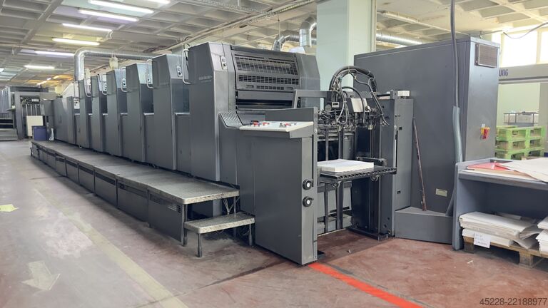 VELLENOFFSETDRUKMACHINE Heidelberg Speedmaster SM 74