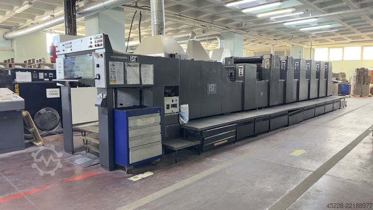 VELLENOFFSETDRUKMACHINE Heidelberg Speedmaster SM 74