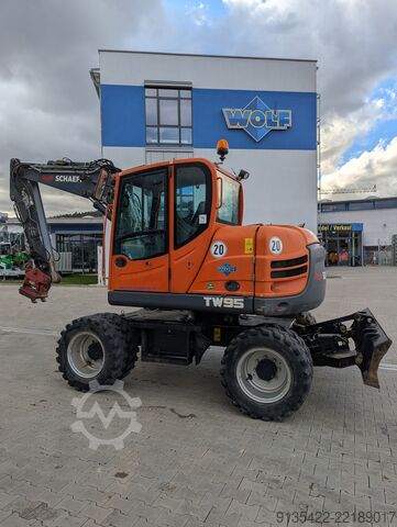 Mobiele graafmachine Yanmar TW 95