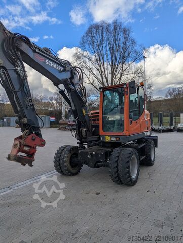 Mobiele graafmachine Yanmar TW 95