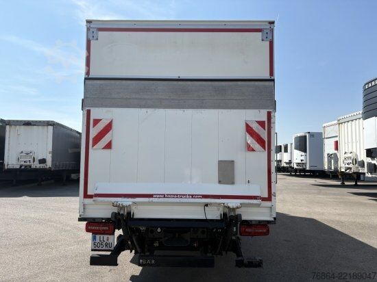 Vrachtwagen met bakwagen MAN TGM 15.250 4X2, KOFFER MIT LBW,