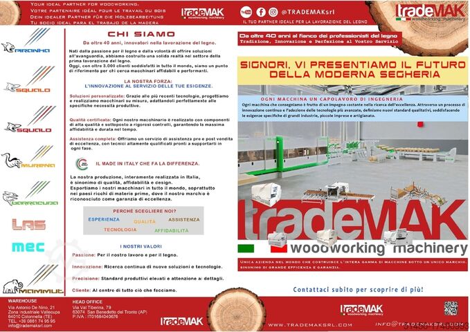 Kesme maki̇nesi̇ TRADEMAK SRL - GAMMA MACCHINARI -