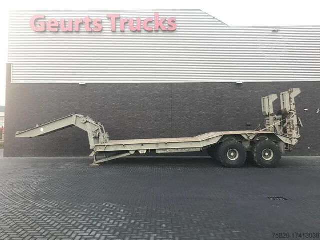 Semi-dieplader Trabosa 2 AXEL HEAVY DUTY LOWLOADER TANK TRANSPORT