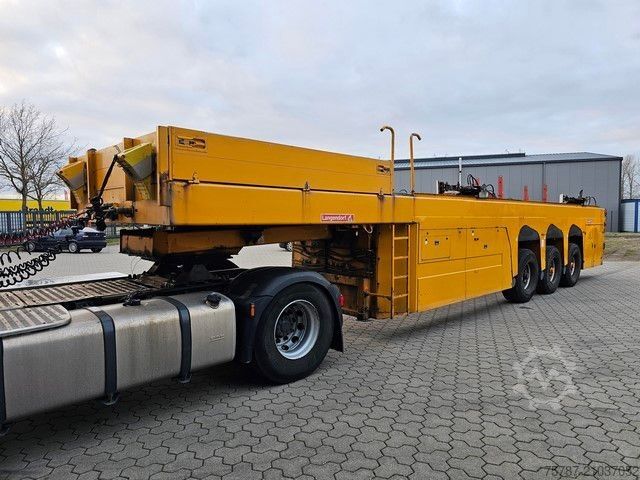 Semi-remorque LANGENDORF Innenlader Beton, SBH 27/35, Liftachse