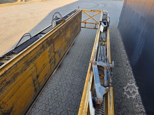 Semi-remorque LANGENDORF Innenlader Beton, SBH 27/35, Liftachse