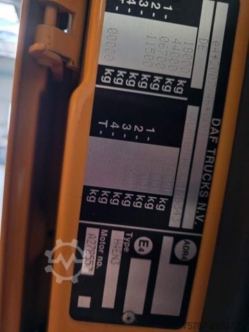 Véhicule tracteur volume DAF XF 510 LL, ZF Inatrder, Standklima, Hubsattelkup