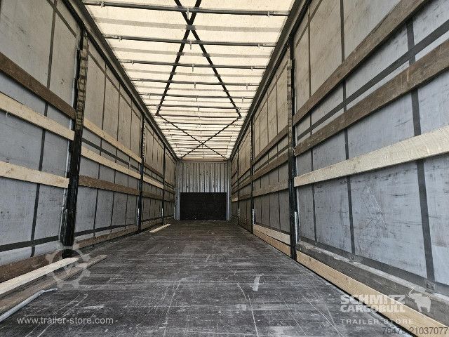 Auflieger mit Pritsche & Plane Kässbohrer Curtainsider Standard
