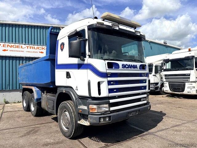 Volquete Scania R124-470 C 6x4 FULL STEEL KIPPER (MANUAL GEARBO...