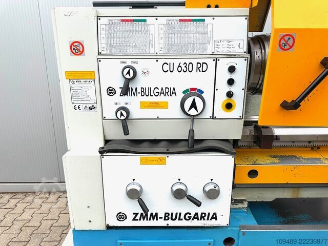 Leit-/Zugspindeldrehmaschine/ZMM - 630 ZMM Bulgaria Typ CU 630 RD - 1500mm