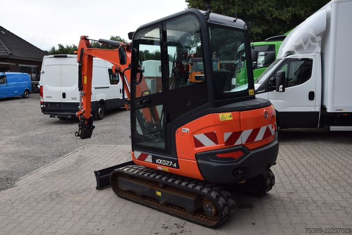 Minigrävare Kubota KX 027-4 Minibagger 2,7 Tonnen SW MS03