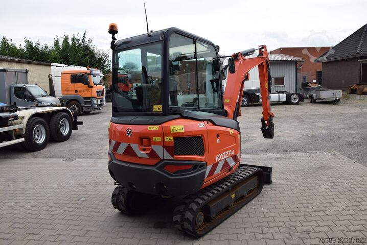 Minigrävare Kubota KX 027-4 Minibagger 2,7 Tonnen SW MS03