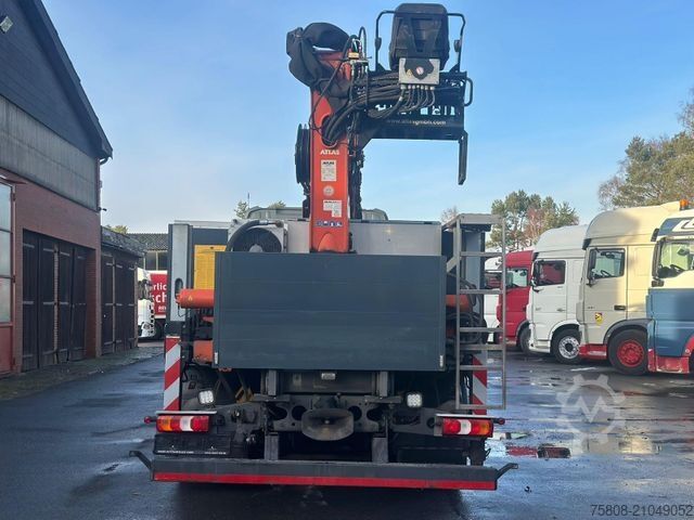 Lastbilmonteret kran MERCEDES-BENZ Antos 2646 Baustoff Atlas 206.3 Lift/Lenk AHK