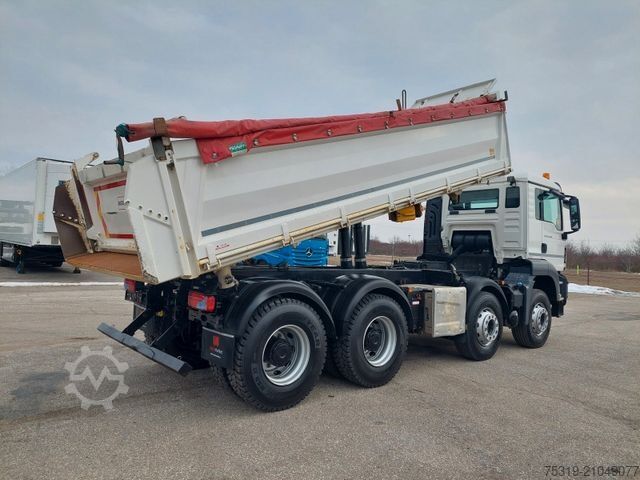 Tre-sidet tipbil MAN TGS 35.460 8x4 BB Meiller Bordmatik