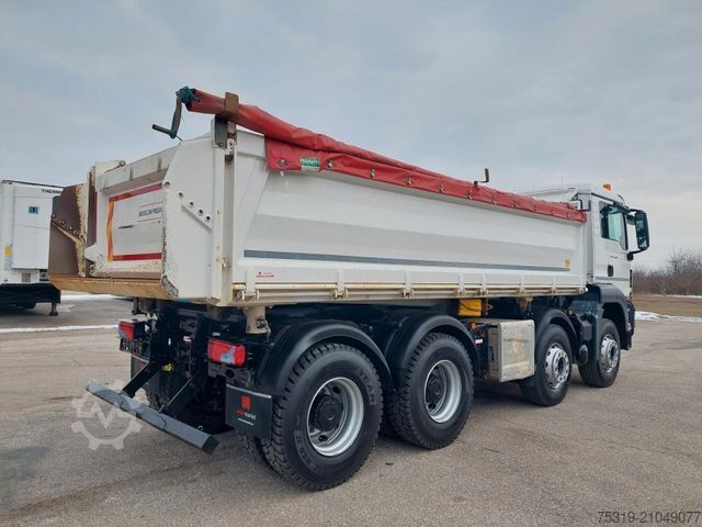 Tre-sidet tipbil MAN TGS 35.460 8x4 BB Meiller Bordmatik